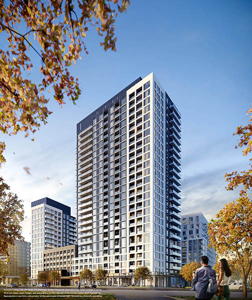 the thornhill condo rendering